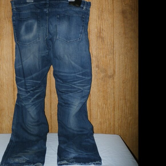 Polo Ralph Lauren Authentic Dungarees Blue Jeans 41381 Distresses Men’s 36x32 - Picture 8 of 9